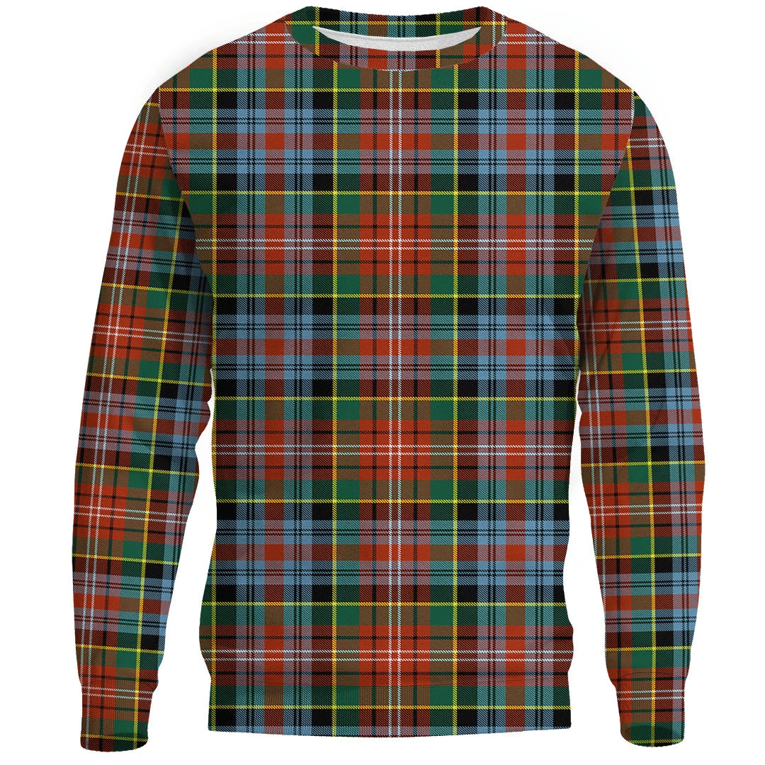 Caledonia Ancient Tartan Plaid Sweatshirt