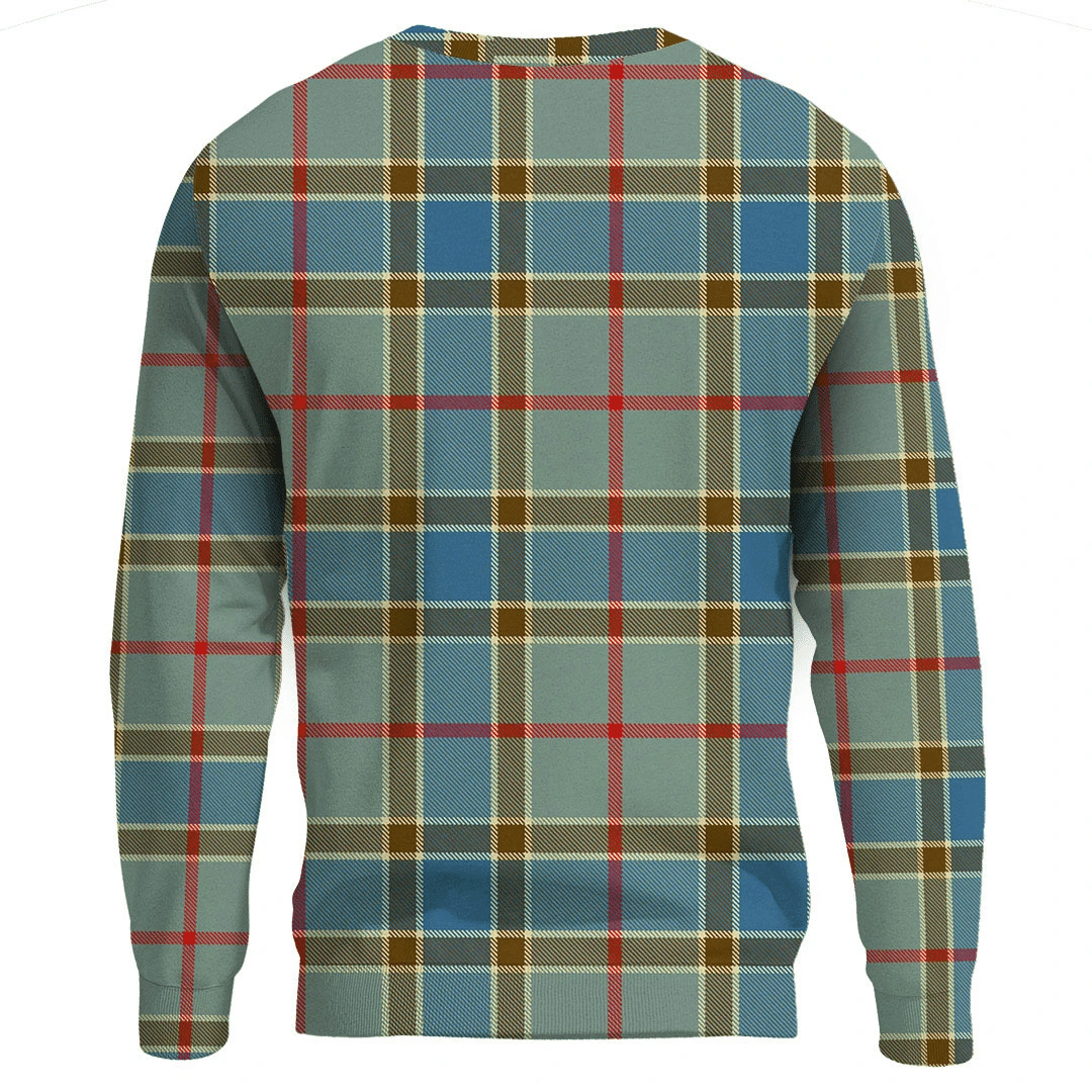Balfour Blue Tartan Plaid Sweatshirt