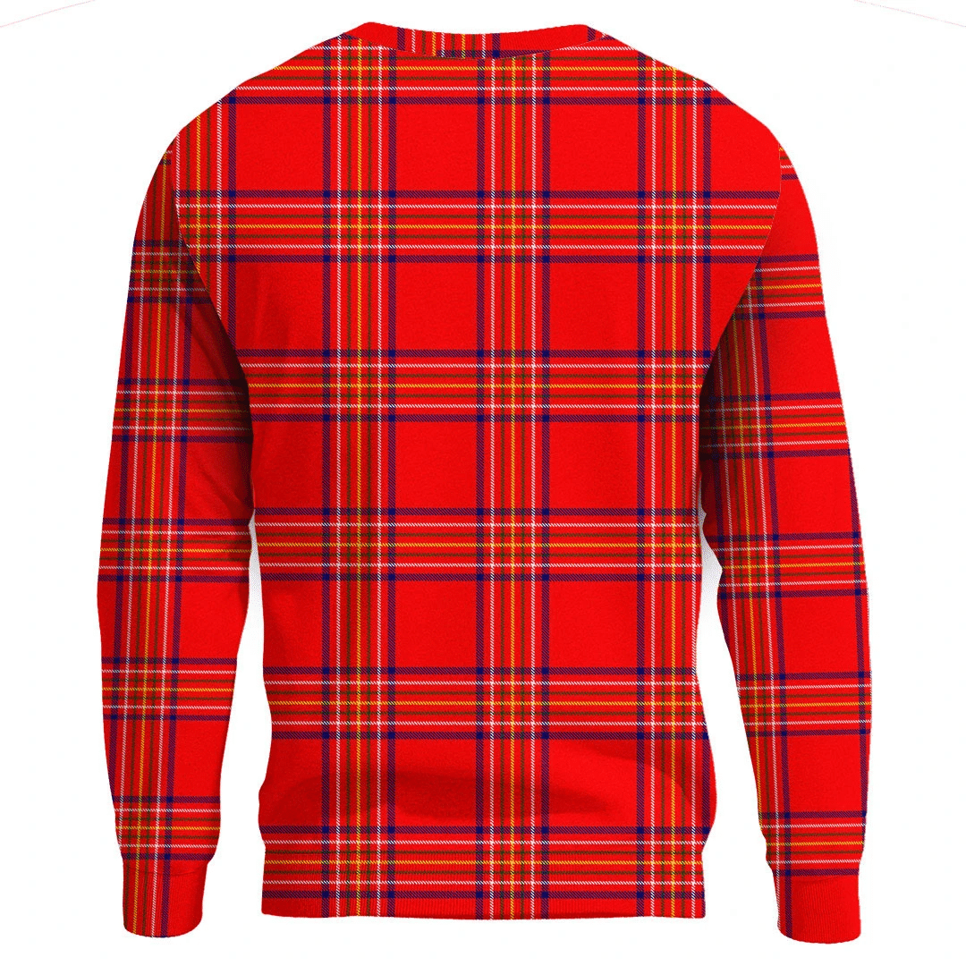 Burnett Modern Tartan Plaid Sweatshirt