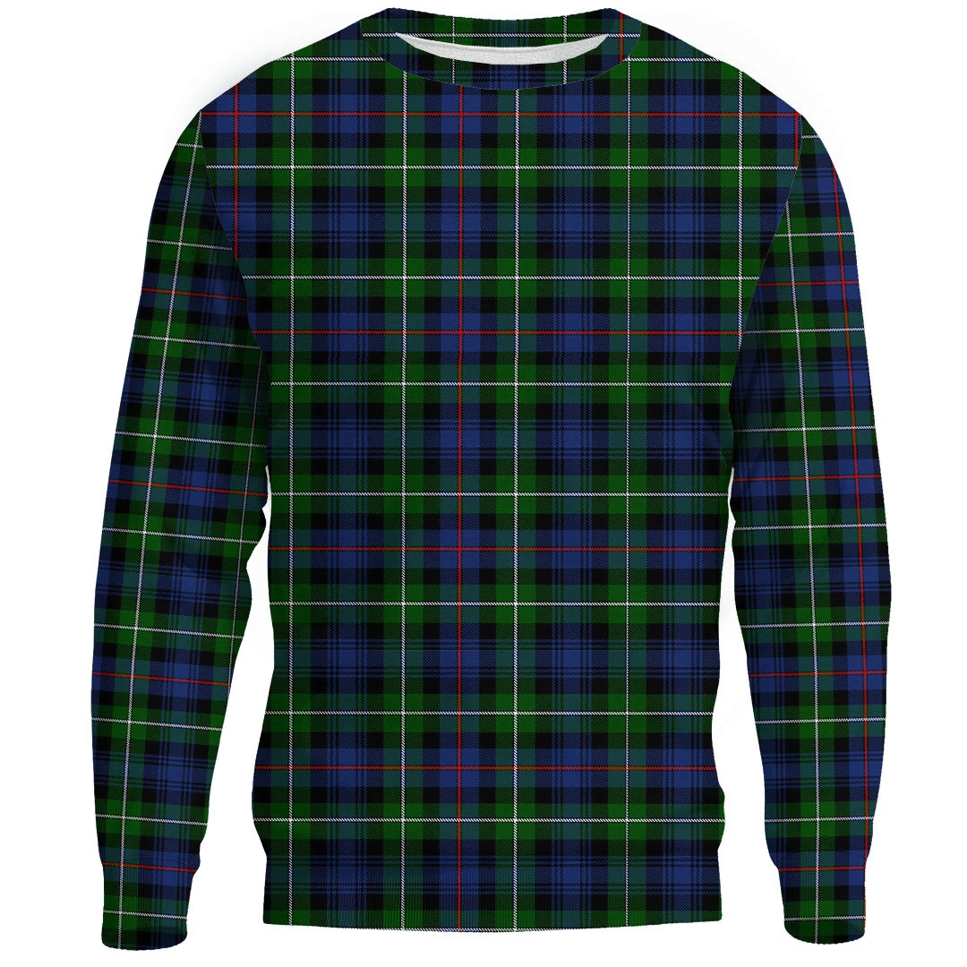 MacKenzie Modern Tartan Plaid Sweatshirt