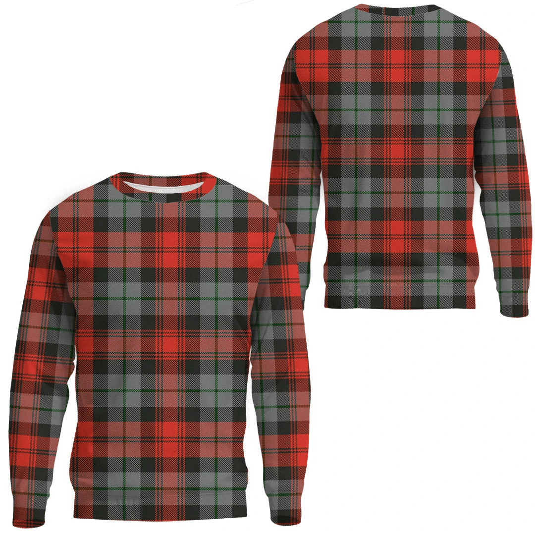 MacLachlan Weathered Tartan Plaid Sweatshirt