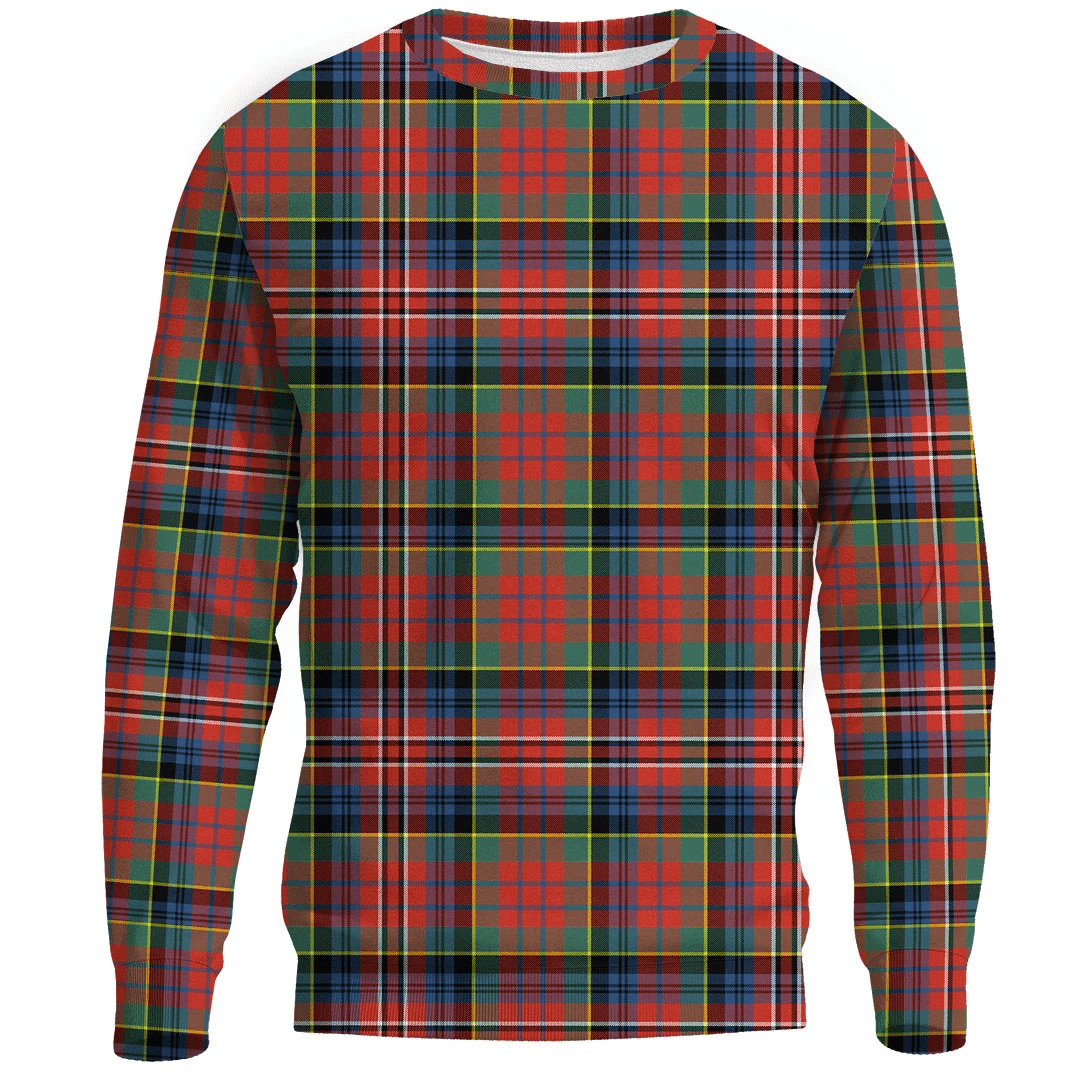 MacPherson Ancient Tartan Plaid Sweatshirt