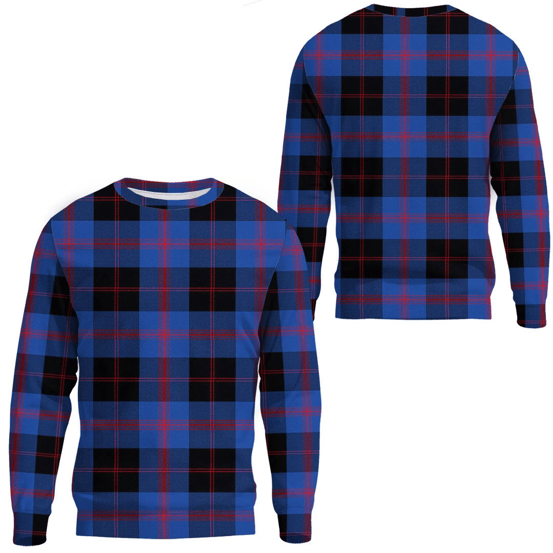 Angus Modern Tartan Plaid Sweatshirt