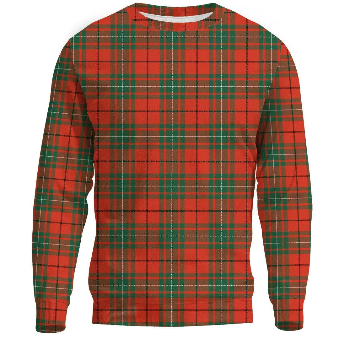 MacAulay Ancient Tartan Plaid Sweatshirt