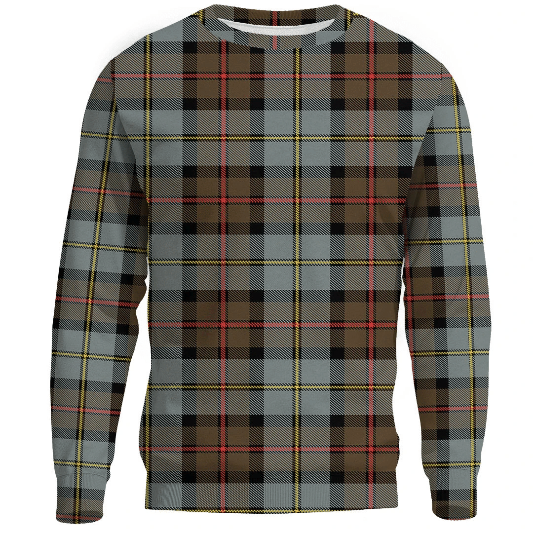 MacLeod of Harris Weathered Tartan Plaid Sweatshirt