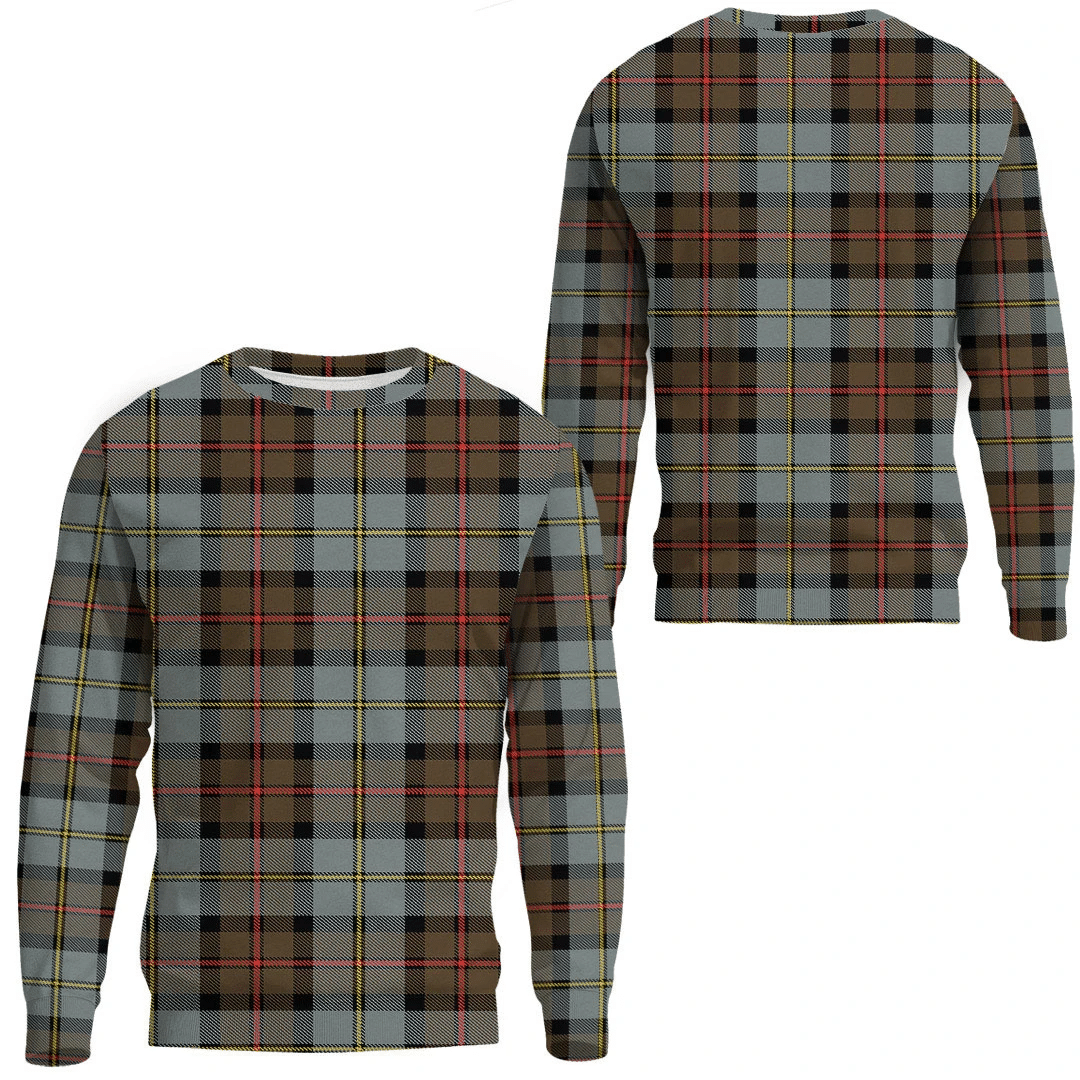 MacLeod of Harris Weathered Tartan Plaid Sweatshirt