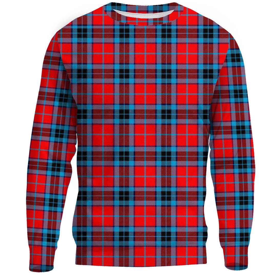 MacTavish Modern Tartan Plaid Sweatshirt