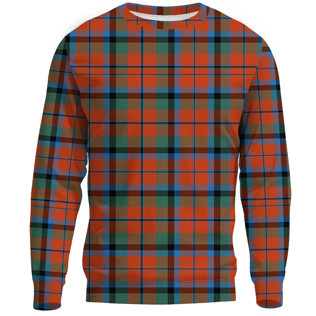 MacNaughton Ancient Tartan Plaid Sweatshirt