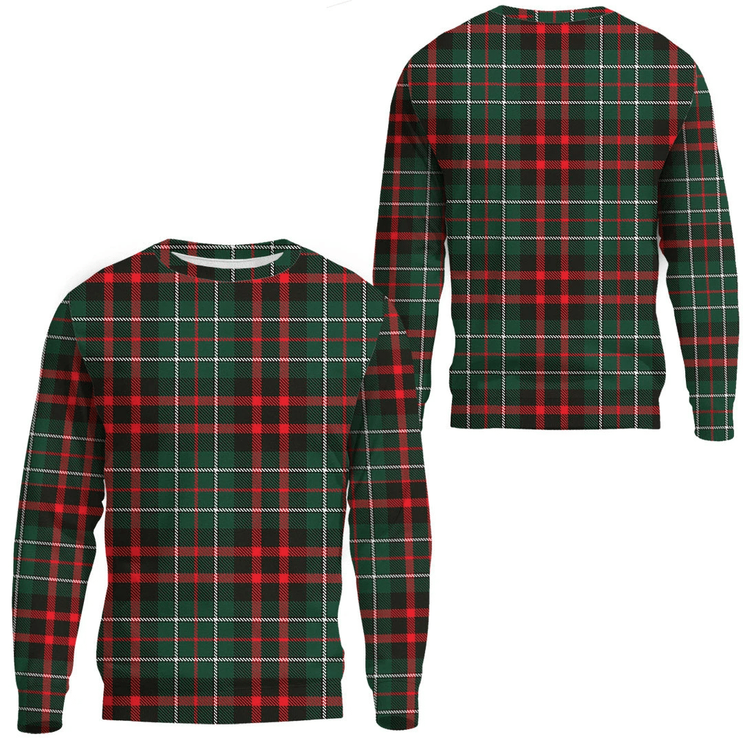 MacDiarmid Modern Tartan Plaid Sweatshirt