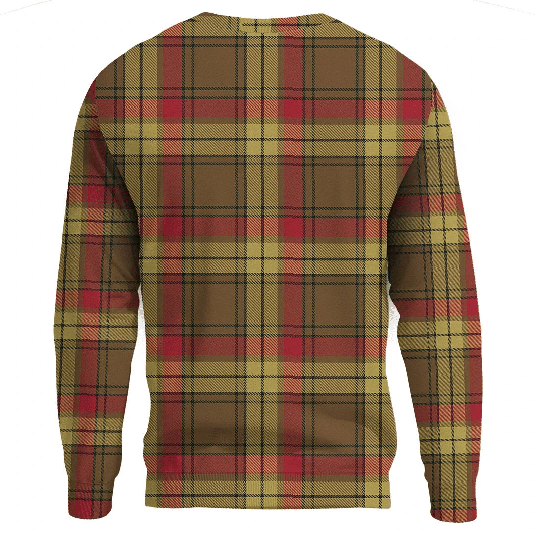 MacMillan Old Weathered Tartan Plaid Sweatshirt
