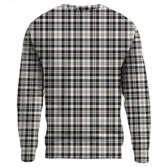 Scott Black & White Ancient Tartan Plaid Sweatshirt