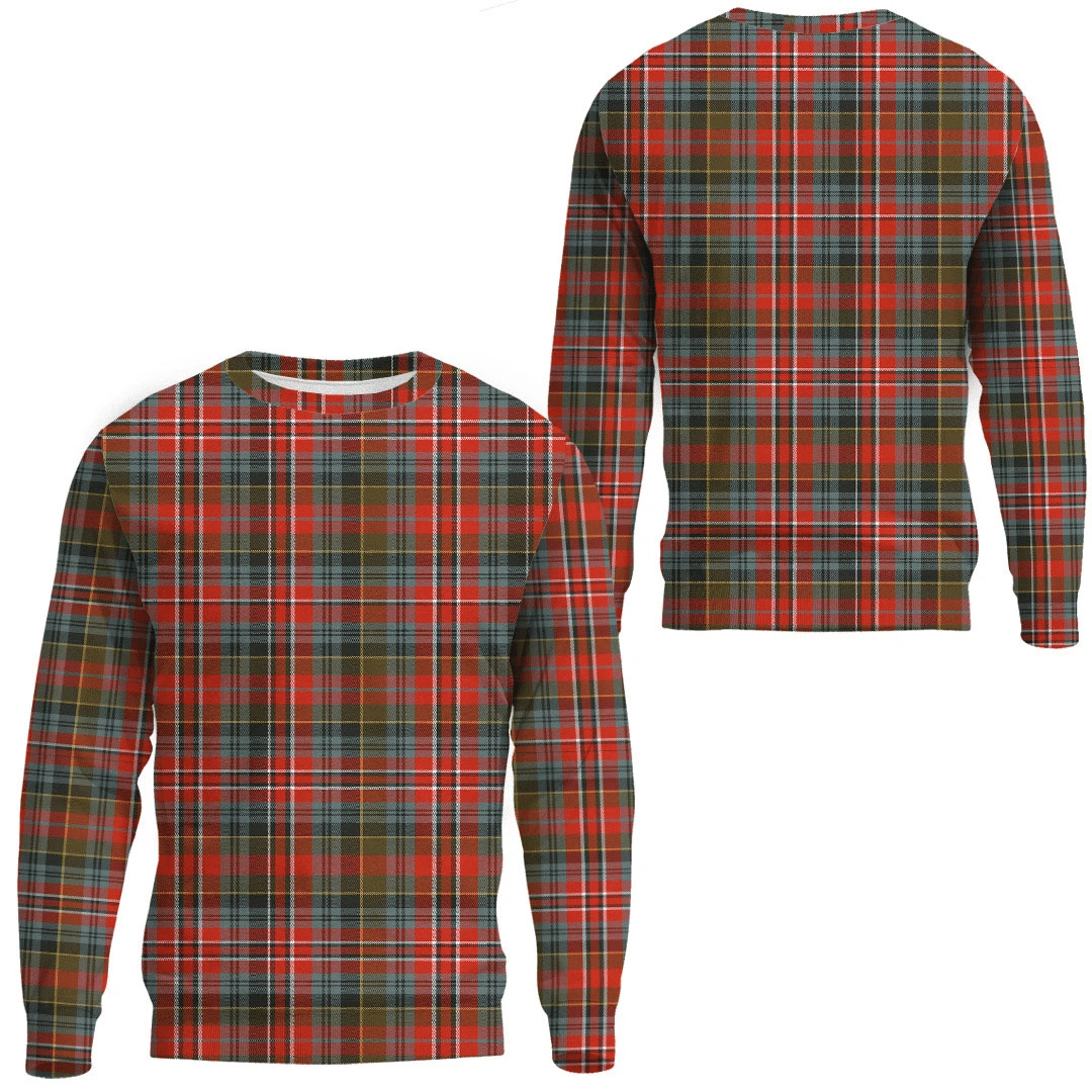 MacPherson Weathered Tartan Plaid Sweatshirt