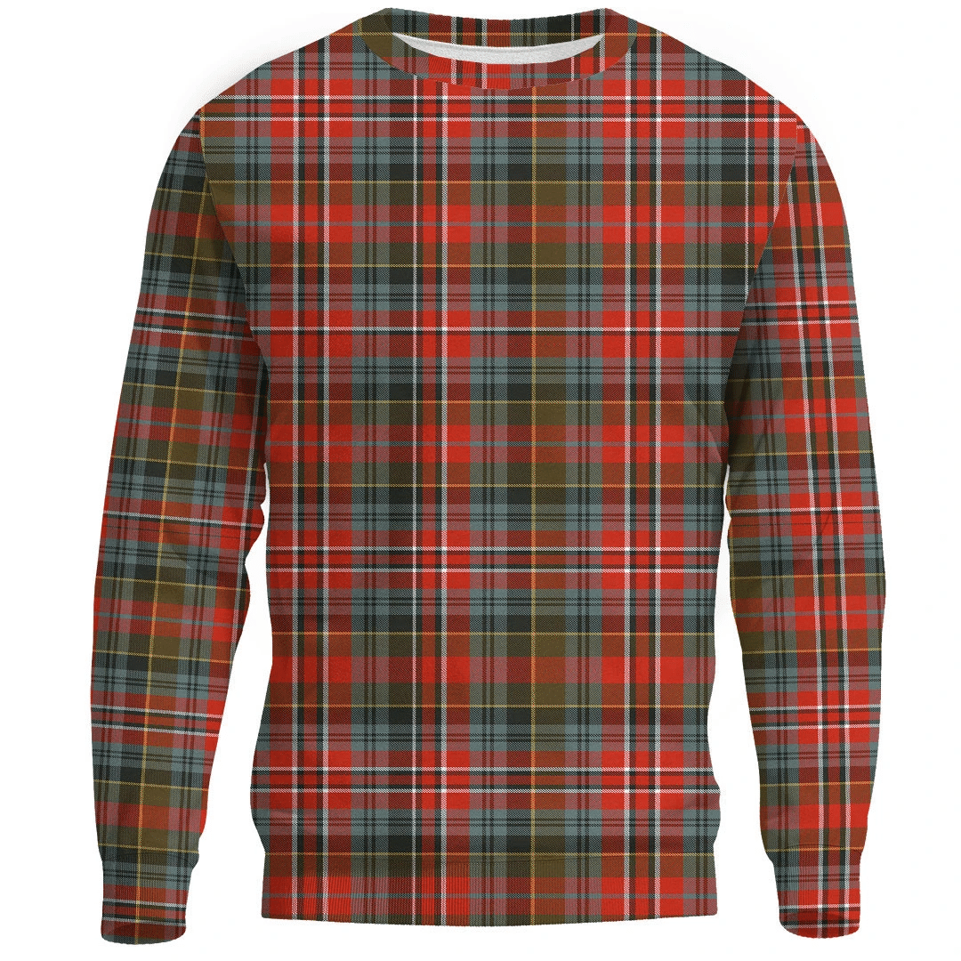 MacPherson Weathered Tartan Plaid Sweatshirt