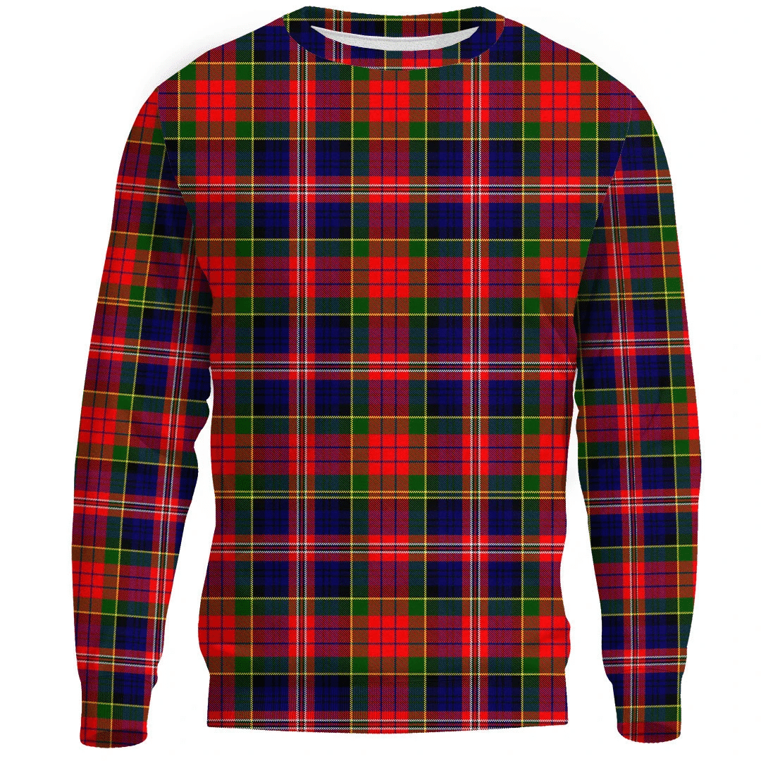 MacPherson Modern Tartan Plaid Sweatshirt