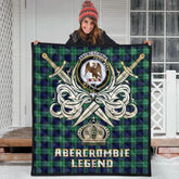 Abercrombie Tartan Premium Quilt Legend Gold Royal Style