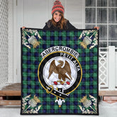 Abercrombie Tartan Premium Quilt Thistle Gold Style