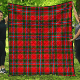 Perthshire District Tartan Plaid Quilt