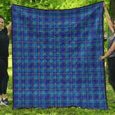 Mercer Modern Tartan Plaid Quilt