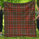 MacKintosh Hunting Weathered Tartan Plaid Quilt