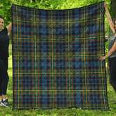 MacLellan Ancient Tartan Plaid Quilt