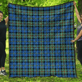 MacLeod of Harris Ancient Tartan Plaid Quilt