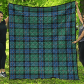 Sinclair Hunting Ancient Tartan Plaid Quilt