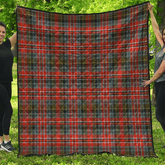 MacPherson Weathered Tartan Plaid Quilt