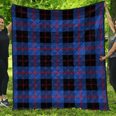 Angus Modern Tartan Plaid Quilt