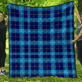 MacSporran Ancient Tartan Plaid Quilt