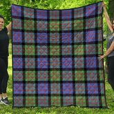 MacDonald Ancient Tartan Plaid Quilt