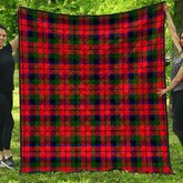 MacNaughton Modern Tartan Plaid Quilt