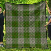 Cunningham Dress Green Dancers Tartan Plaid Quilt