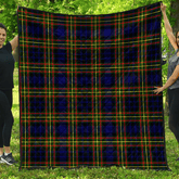 MacLellan Modern Tartan Plaid Quilt