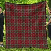 Lindsay Weathered Tartan Plaid Quilt