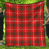Duke of Rothesay Modern Tartan Plaid Quilt