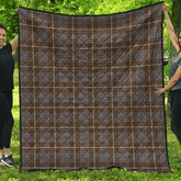 MacIntyre Hunting Weathered Tartan Plaid Quilt