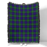 Scottish Tartan MacKinlay Modern Clan Woven Blanket Plaid Style