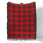Scottish Tartan Wallace Weathered Clan Woven Blanket Plaid Style