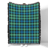 Scottish Tartan Gunn Ancient Clan Woven Blanket Plaid Style