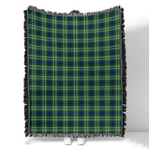 Scottish Tartan Tweedside District Clan Woven Blanket Plaid Style