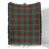 Scottish Tartan MacDiarmid Modern Clan Woven Blanket Plaid Style