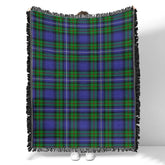 Scottish Tartan Robertson Hunting Modern Clan Woven Blanket Plaid Style