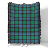 Scottish Tartan Stewart Old Ancient Clan Woven Blanket Plaid Style
