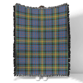 Scottish Tartan MacSporran Ancient Clan Woven Blanket Plaid Style