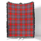 Scottish Tartan MacFarlane Modern Clan Woven Blanket Plaid Style