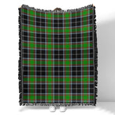 Scottish Tartan Webster Clan Woven Blanket Plaid Style
