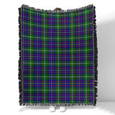 Scottish Tartan Inglis Modern Clan Woven Blanket Plaid Style
