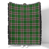 Scottish Tartan Gray Hunting Clan Woven Blanket Plaid Style