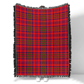 Scottish Tartan Murray of Tulloch Modern Clan Woven Blanket Plaid Style