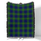 Scottish Tartan Johnston Modern Clan Woven Blanket Plaid Style